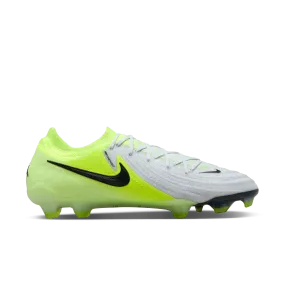 Nike Phantom GX 2 Elite FG-Metallic Silver/Black/Volt