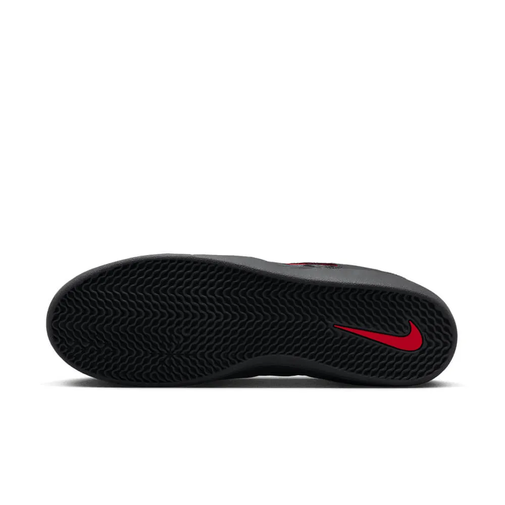 Nike SB Ishod Premium - Black Black Black University Red