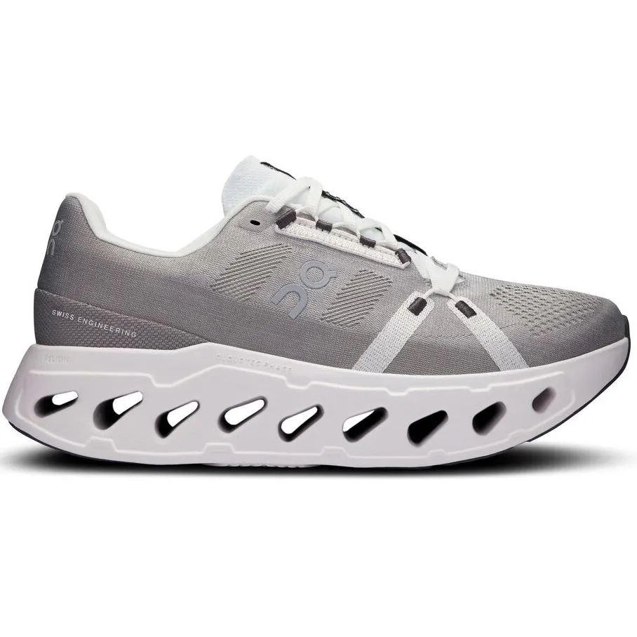 On Men's Cloudeclipse Running Shoes Alloy / White