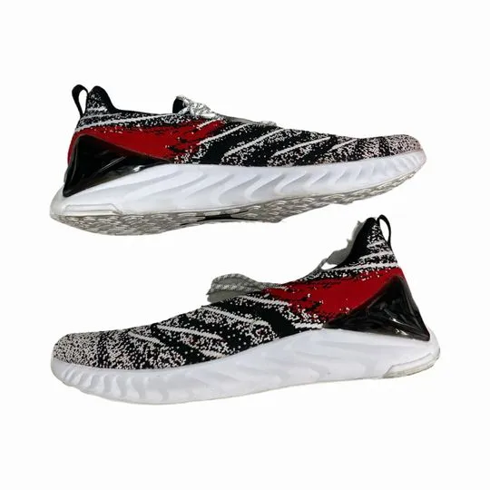 PEAK TAICHI RUNNING SHOES WHITE/RED MSKEAERS SIZE 14