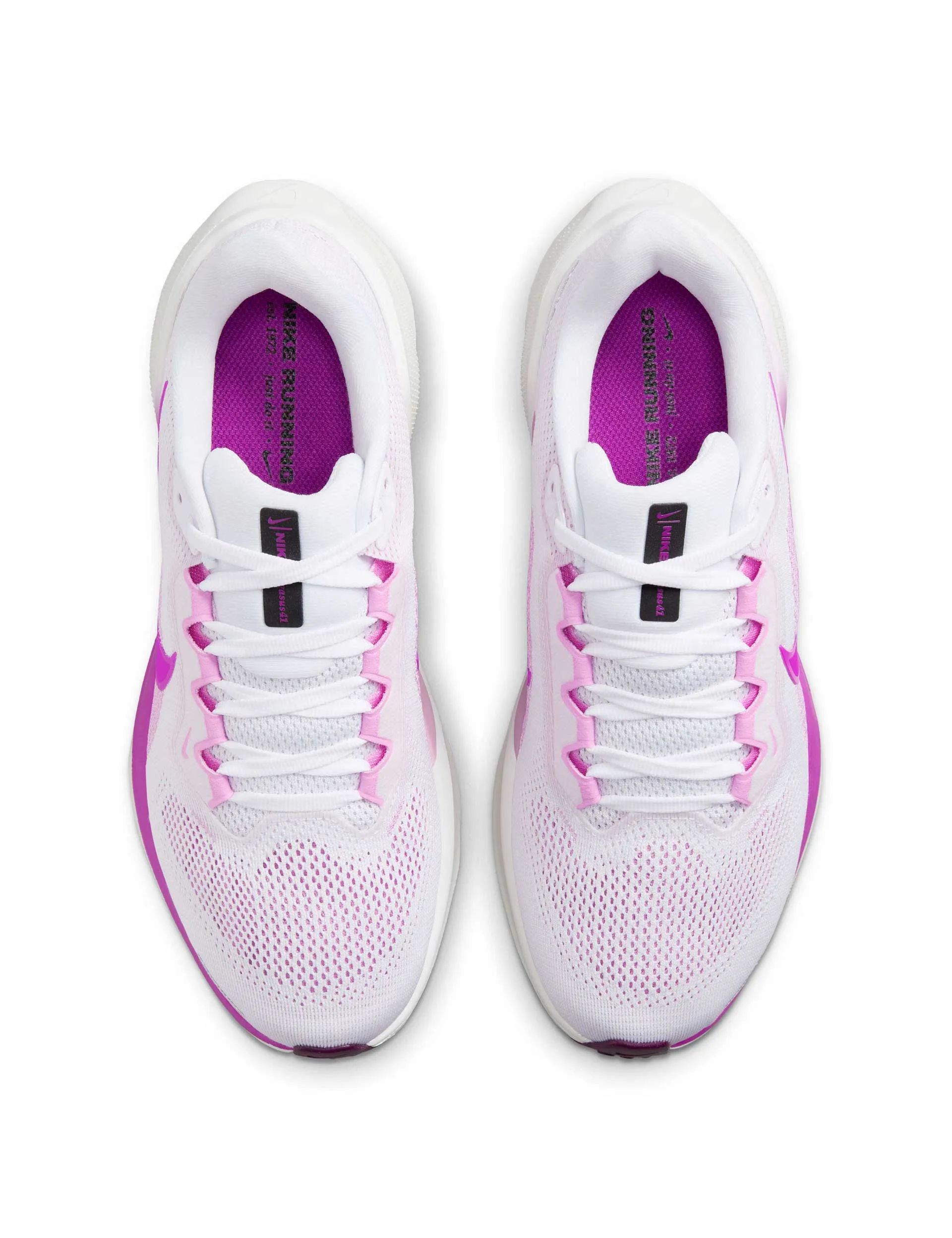 Pegasus 41 Shoes - White/Black/Beyond Pink/Hyper Violet