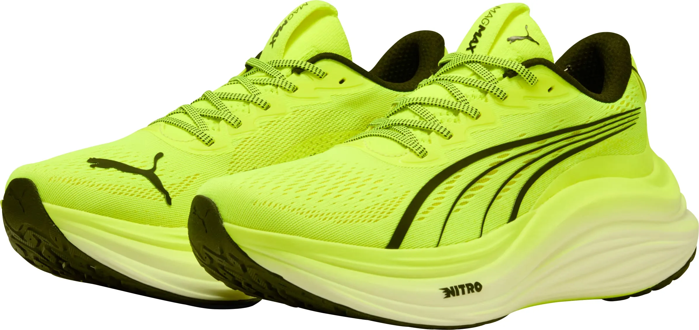 Puma MagMax Nitro Mens Running Shoes - Yellow