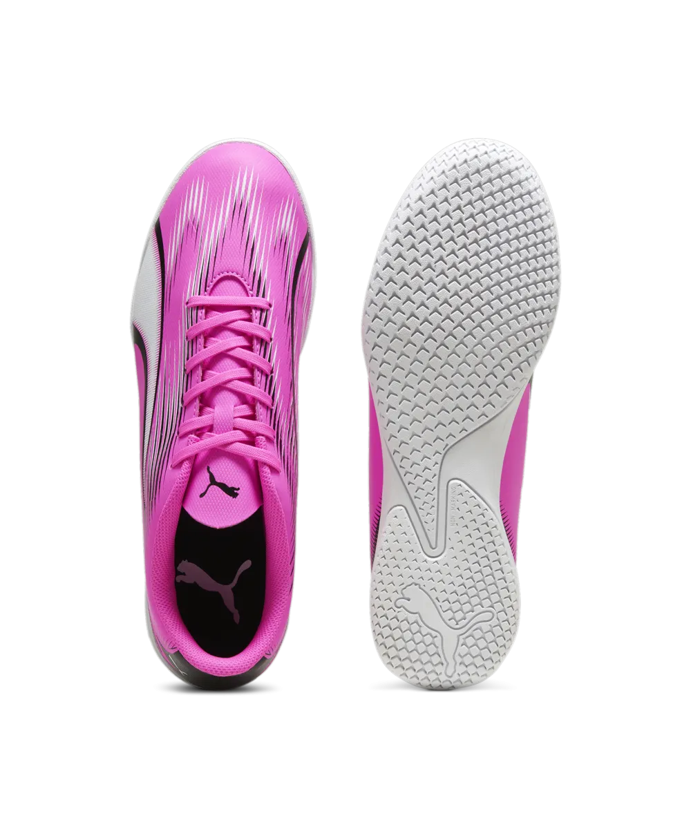 PUMA Ultra Play IT Adult Indoor Soccer Shoes 107766 01 PINK/BLACK/WHITE