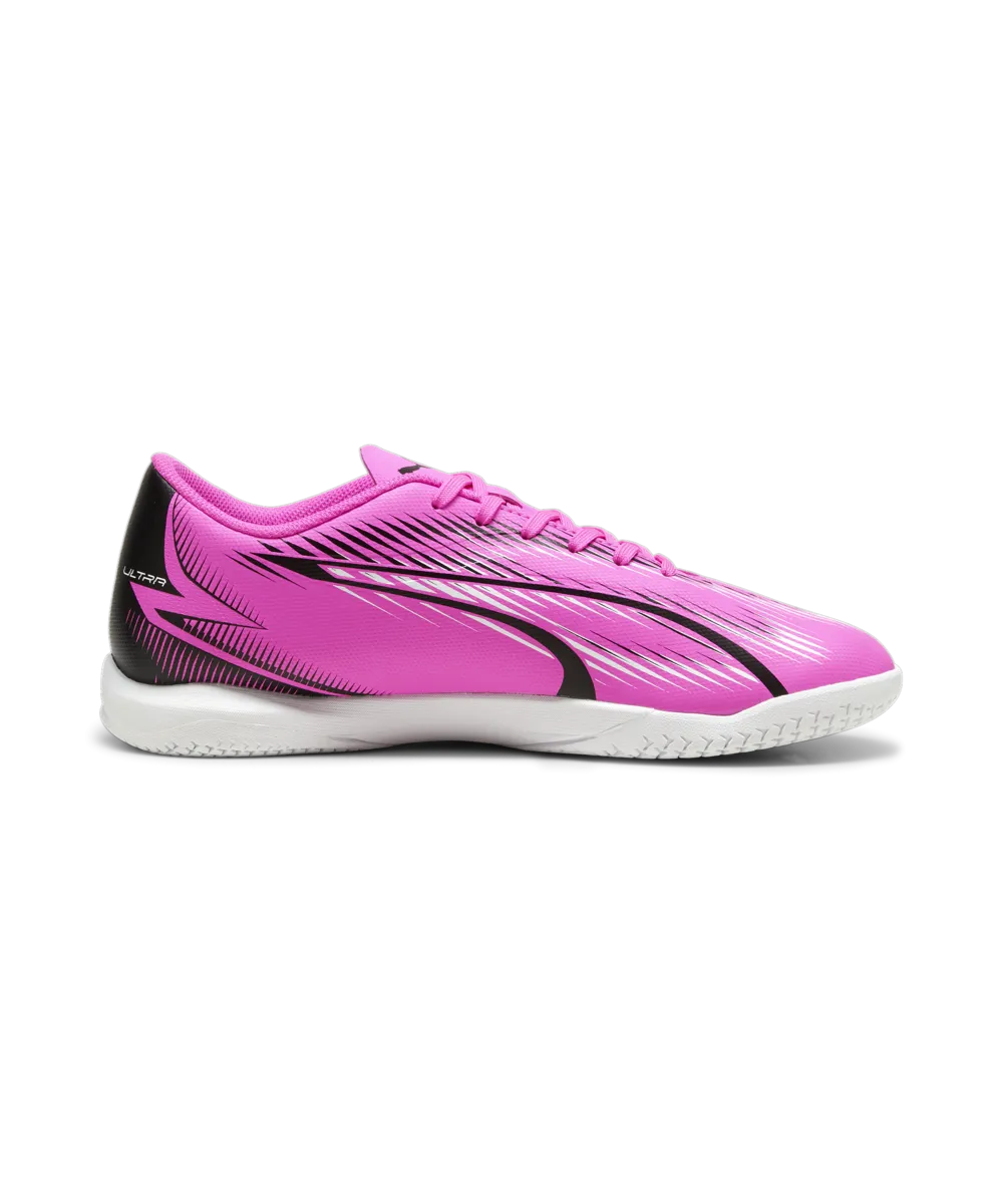 PUMA Ultra Play IT Adult Indoor Soccer Shoes 107766 01 PINK/BLACK/WHITE