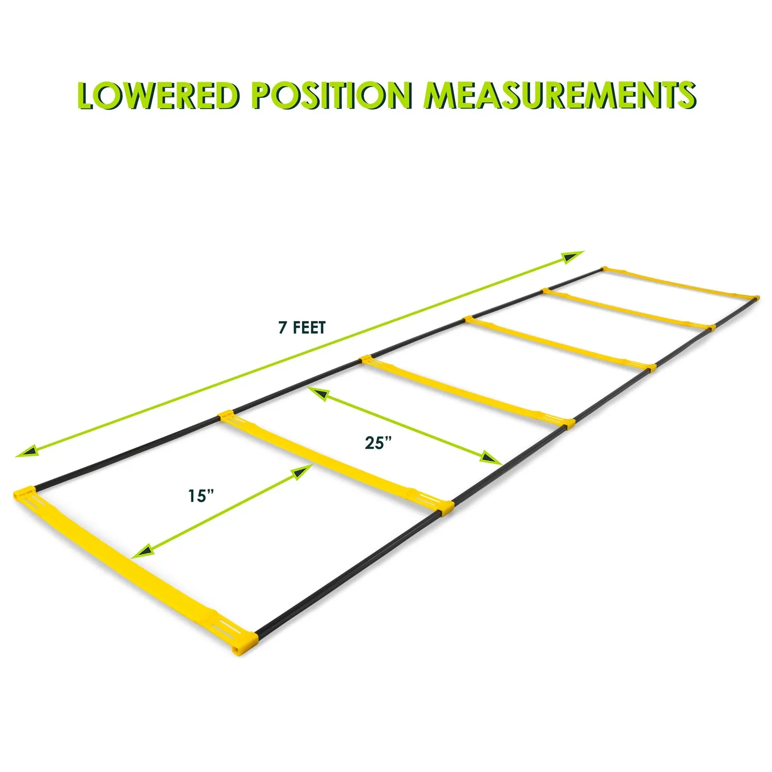 Raised Agility Ladder 6 Rungs