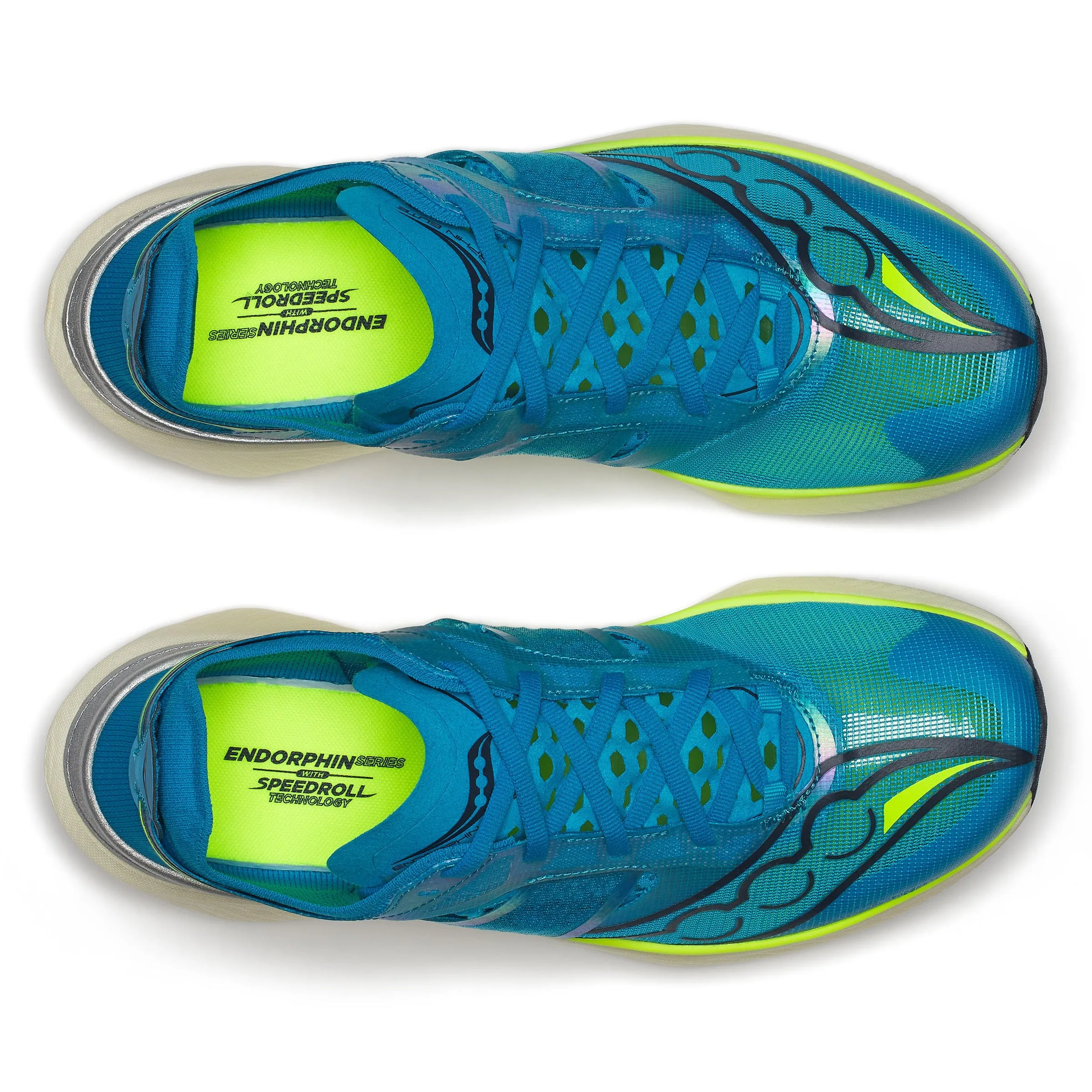 Saucony Endorphin Elite 3 Men's Running Shoes Viziblus/Citron AW24